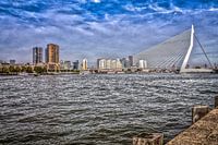 De Erasmusbrug in Rotterdam (HDR) - 2