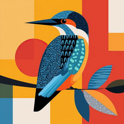 Ice bird | Colourful Ice bird