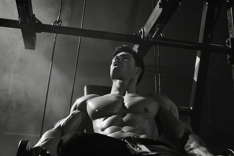 Personen, die im Fitnessbereich oder in einem Fitnessstudio aktiv sind von Egon Zitter