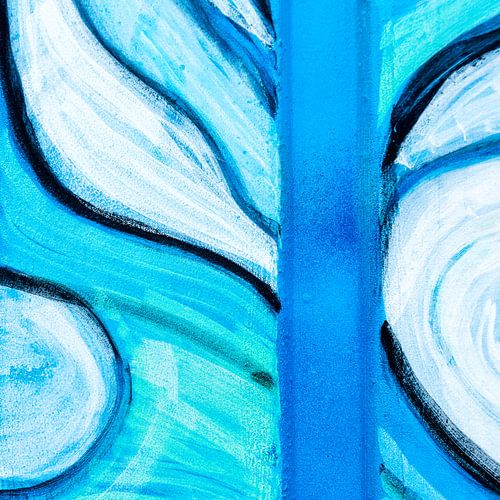 Bleu floral sur Texel eXperience