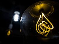 The light in the lamp
