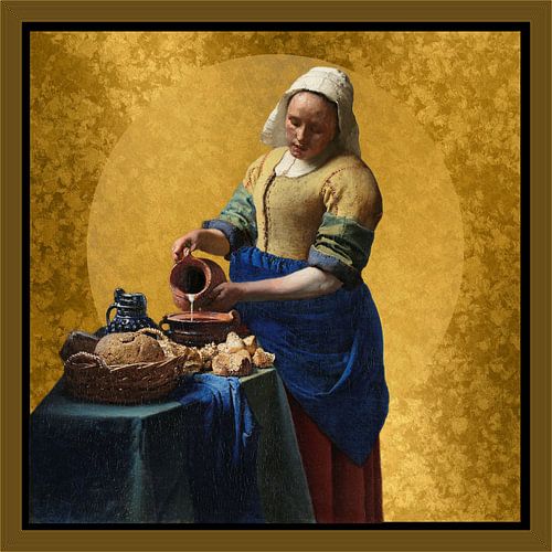 Het Melkmeisje - gold edition