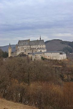 Vianden Castle View, Luxembourg. by Imladris Images