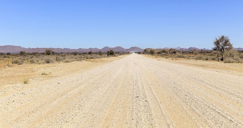 Wüstenpiste in Namibia von Achim Prill