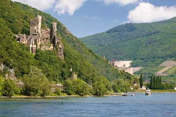 Burg Reichenstein bei Trechtingshausen van Christian Müringer