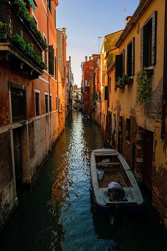 Canal in romantic Venice