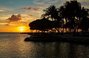 Le soleil se couche