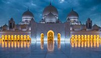 Sheikh Zayed Moschee, Abu Dhabi von Inge van den Brande Miniaturansicht