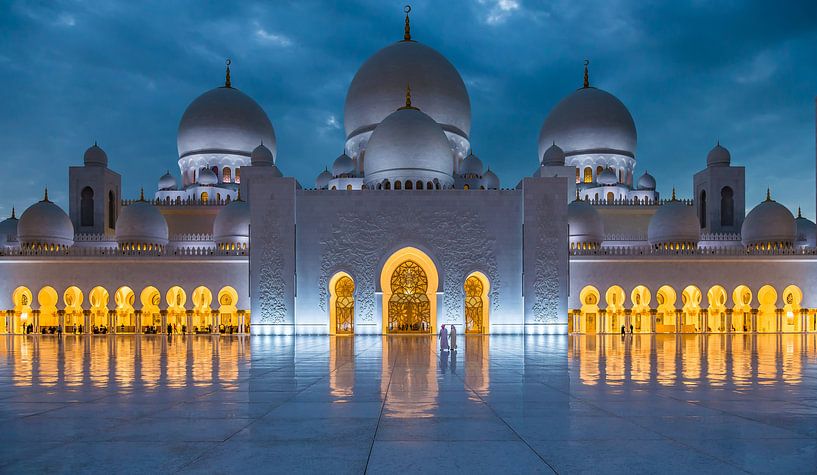 Mosquée Sheikh Zayed, Abu Dhabi par Inge van den Brande