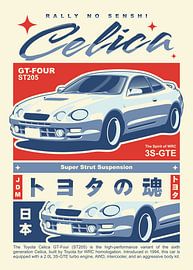 Toyota Celica GT-Four (ST205) by Kaminarirace