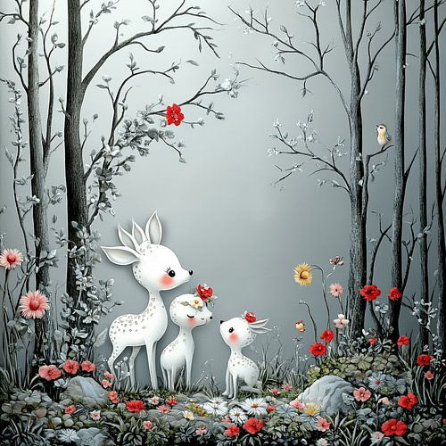 A Story of Friendship and Forest Animals