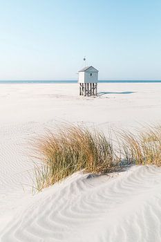 Haus für Ertrinkende am Strand von Terschelling
