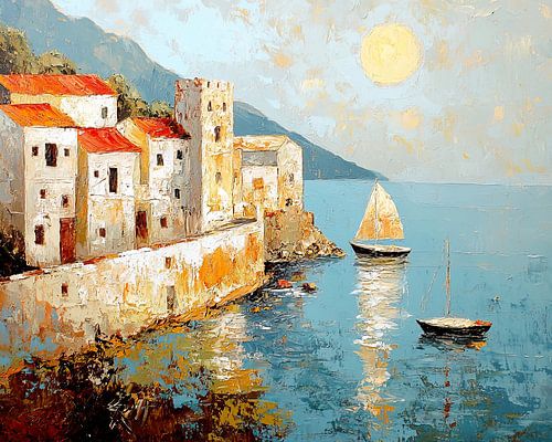 Mediterranean coastline