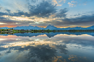 Hopfensee an einem Oktobermorgen