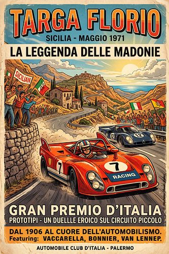 Targa Florio 1971 von Theodor Decker