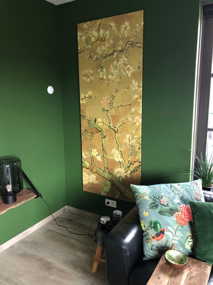 Mandelblüte ALMOND BLOSSOM ocker - Vincent van Gogh  von Masters Revisited 