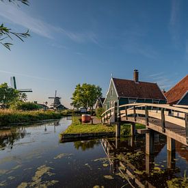 Zaanse Schans avec des maisons en bois typiques de la région de Zaan sur Remco-Daniël Gielen Photography