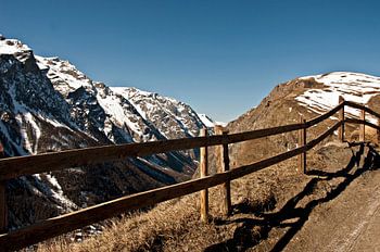 Uitzicht op de La Meije 
