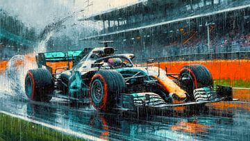 Wet Race, a Formula 1 story van Arjen Roos