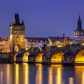 Pont Charles, République tchèque sur Adelheid Smitt