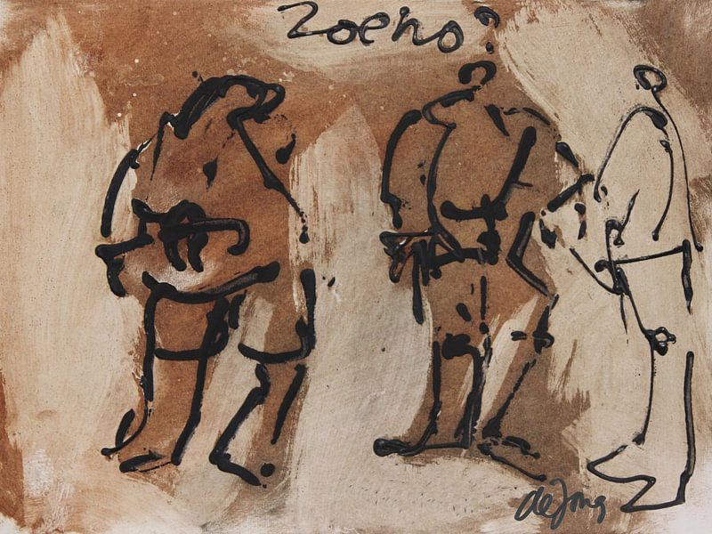 De ontmoeting van Leo de Jong