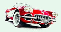 "Little Red Corvette" by marco de Jonge thumbnail