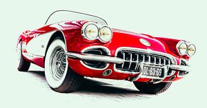"Little Red Corvette" von marco de Jonge