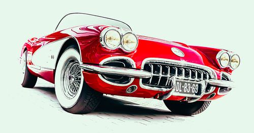 "Little Red Corvette" van marco de Jonge