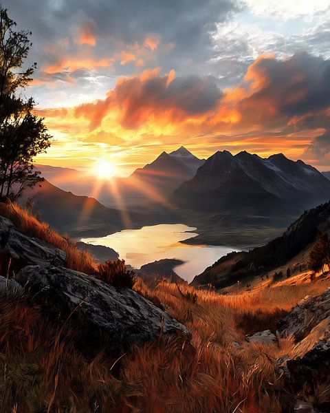 Op de vleugels van de verbeelding van fernlichtsicht