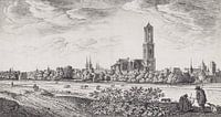 Herman Saftleven, Gezicht op Utrecht, 1648