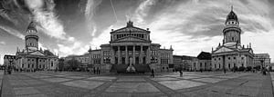 Gendarmenmarkt Berlijn Panorama van Frank Herrmann