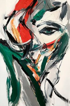 Colour play of the soul - abstract depth by Poster Art Shop