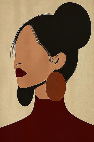 Portrait with Asian twist no.2