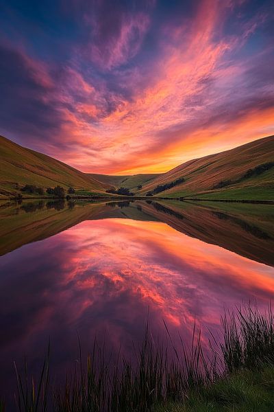 Reflet du soir par Poster Art Shop
