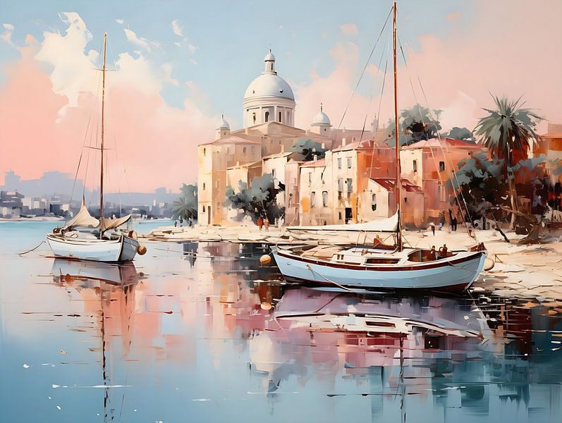 St. Tropez an der französischen Riviera / Cote d&#039;Azur von PixelPrestige