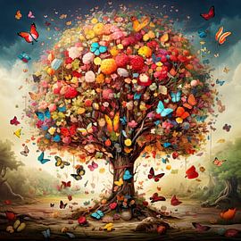 Baum des Lebens von Wall Wonder