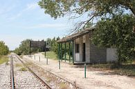 Einsamer Bahnhof wie im Western - Aggitis Schlucht / Canyon - Griechenland von ADLER & Co / Caj Kessler Miniaturansicht