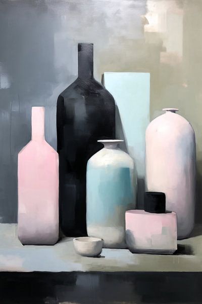 Stillleben Pastell von Jacky