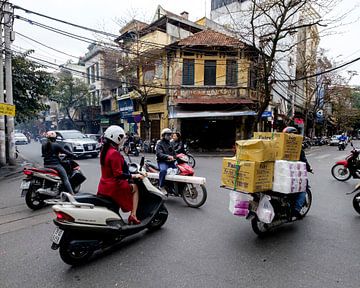 Hanoi Verkeer van Sebastiaan Hamming
