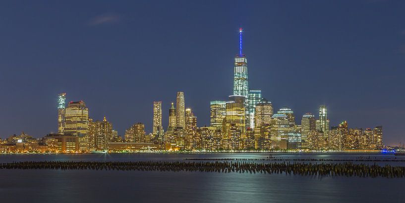 New York Skyline - View from Hoboken (4) by Tux Photography