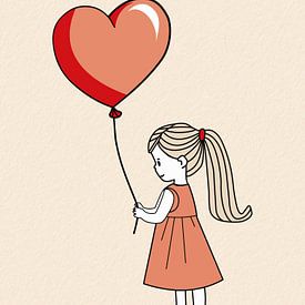 Will you be my valentine? by Hilde Remerie Photography and digital art