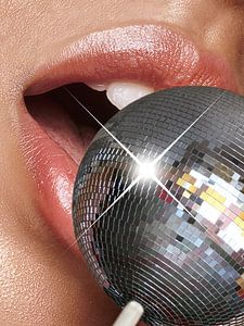 Disco-Lollipop-Lippen