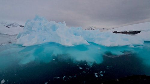 ijsschots rijp voor een museum