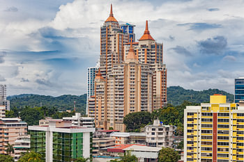 Uitzicht over Panama City