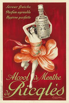 Alcool de menthe de Ricqlès (1924), Leonetto Cappiello