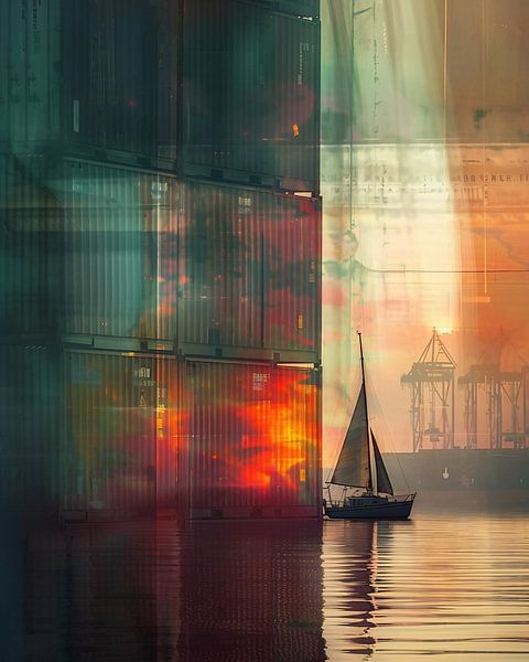 Zwerg neben Riese von fernlichtsicht