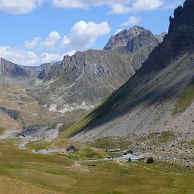 The Col du Galibier (2642 m) is a mountain pass in the French Alps by Rini Kools