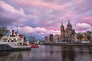 Straßenszene aus Amsterdam - Niederlande