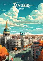 Madrid Spanien