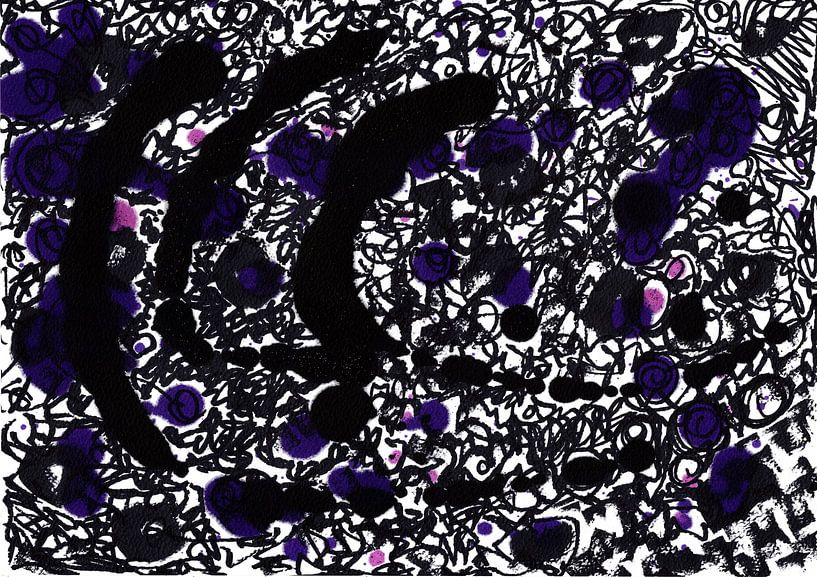 Modern contemporary soul art van MY HAPPY SOUL ART